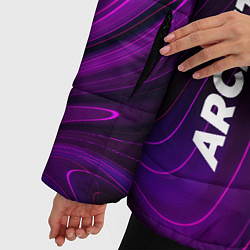 Куртка зимняя женская Architects violet plasma, цвет: 3D-черный — фото 2
