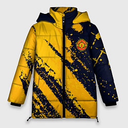 Женская зимняя куртка Manchester United FC ФК Манчестер Юнайтед