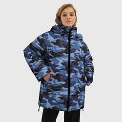 Куртка зимняя женская Камуфляж Омона и Росгвардии, цвет: 3D-светло-серый — фото 2