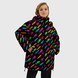Куртка зимняя женская Sex Shop, цвет: 3D-черный — фото 2