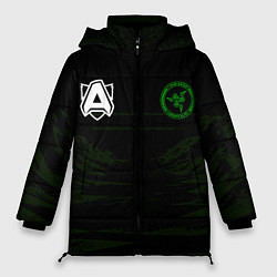 Куртка зимняя женская Alliance uniform, цвет: 3D-черный
