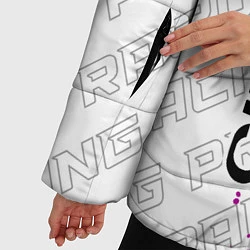 Куртка зимняя женская Citroen pro racing: по-вертикали, цвет: 3D-черный — фото 2