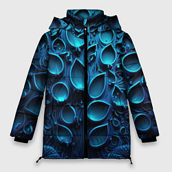 Женская зимняя куртка Космические плиты