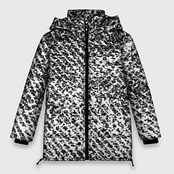 Женская зимняя куртка Black white style