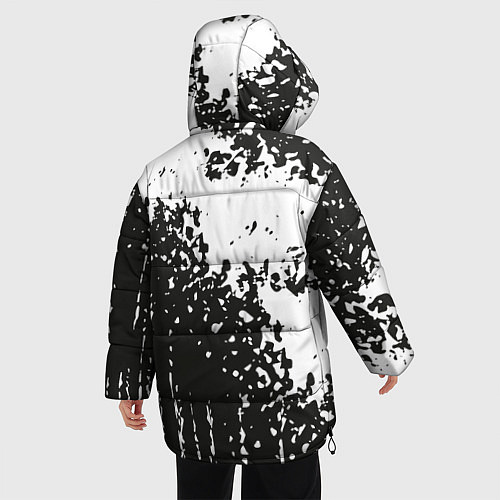 Женская зимняя куртка Лапа медведя / 3D-Светло-серый – фото 4