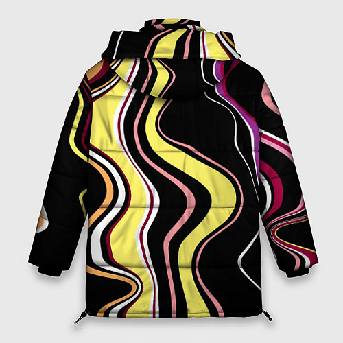 Женская зимняя куртка Дисгармония / 3D-Черный – фото 2