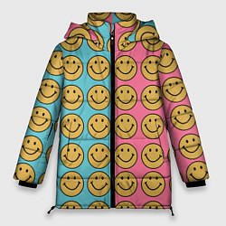 Куртка зимняя женская Smiley, цвет: 3D-черный