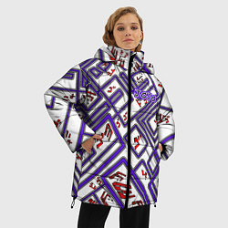 Куртка зимняя женская Jojo theme, цвет: 3D-светло-серый — фото 2