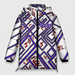 Куртка зимняя женская Jojo theme, цвет: 3D-светло-серый