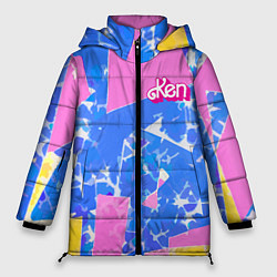 Куртка зимняя женская Кен - друг Барби, цвет: 3D-красный