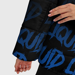 Куртка зимняя женская Team Liquid style, цвет: 3D-светло-серый — фото 2
