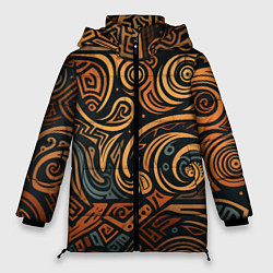 Женская зимняя куртка Узор в викингском стиле