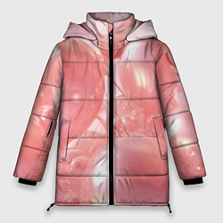 Женская зимняя куртка Розовые шары