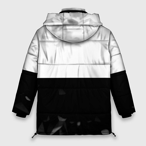 Женская зимняя куртка Rainbow Six black game colletcion / 3D-Черный – фото 2