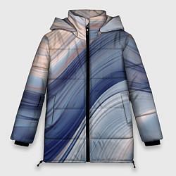 Женская зимняя куртка Blue liquid