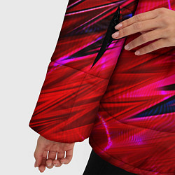 Куртка зимняя женская Вибро волны, цвет: 3D-черный — фото 2