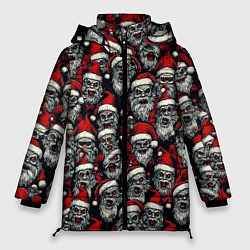 Женская зимняя куртка Плохой Санта Клаус