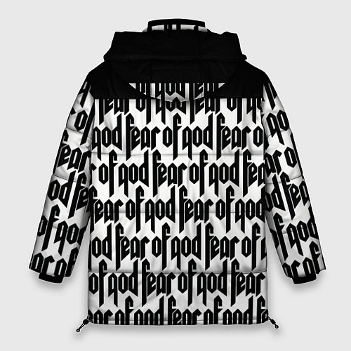 Женская зимняя куртка Fear of God / 3D-Черный – фото 2