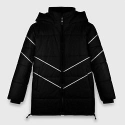 Куртка зимняя женская Олимпийка Андрея из пацанов, цвет: 3D-черный