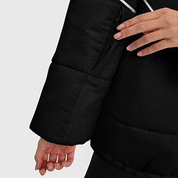 Куртка зимняя женская Олимпийка Андрея из пацанов, цвет: 3D-светло-серый — фото 2