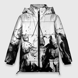 Куртка зимняя женская Assassins Creed fire, цвет: 3D-черный