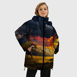 Куртка зимняя женская STALKER 2 осеняя дорога, цвет: 3D-светло-серый — фото 2