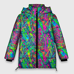 Женская зимняя куртка Refraction of colors