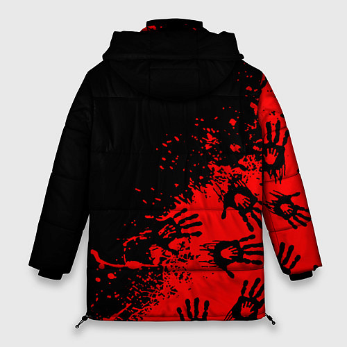 Женская зимняя куртка Death Stranding game / 3D-Черный – фото 2