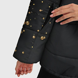 Куртка зимняя женская Золотая пыль, цвет: 3D-светло-серый — фото 2