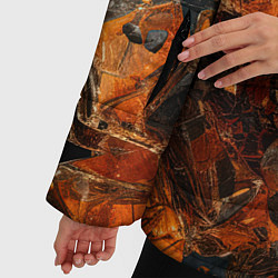 Куртка зимняя женская Янтарный взрыв, цвет: 3D-черный — фото 2