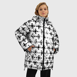 Куртка зимняя женская Farcry ubisoft pattern, цвет: 3D-светло-серый — фото 2