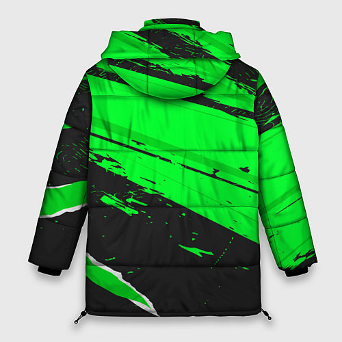 Женская зимняя куртка Napoli sport green / 3D-Черный – фото 2