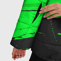 Куртка зимняя женская Bayern sport green, цвет: 3D-черный — фото 2