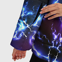 Куртка зимняя женская Электрический разряд, цвет: 3D-светло-серый — фото 2
