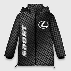 Куртка зимняя женская Lexus sport carbon, цвет: 3D-черный