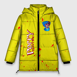 Куртка зимняя женская Poppy Playtime Хагги Вагги монстр, цвет: 3D-черный