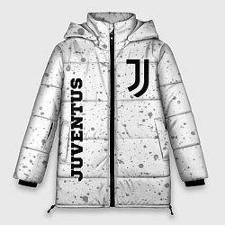 Куртка зимняя женская Juventus sport на светлом фоне вертикально, цвет: 3D-черный