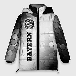 Куртка зимняя женская Bayern sport на светлом фоне по-вертикали, цвет: 3D-черный