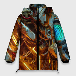 Женская зимняя куртка Cyber armor - ai art