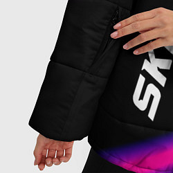Куртка зимняя женская Skillet neon rock lights, цвет: 3D-черный — фото 2