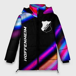 Куртка зимняя женская Hoffenheim speed game lights, цвет: 3D-черный