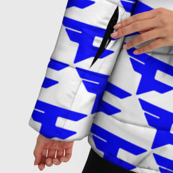 Куртка зимняя женская FaZe Clan pattern team, цвет: 3D-светло-серый — фото 2