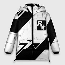 Женская зимняя куртка Rockstar game pattern