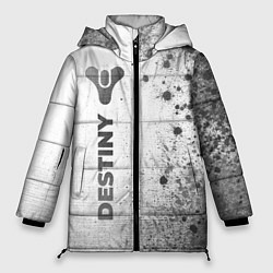 Куртка зимняя женская Destiny - white gradient по-вертикали, цвет: 3D-черный