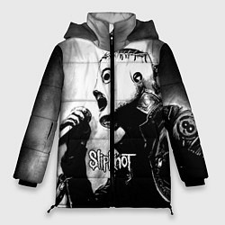 Куртка зимняя женская Slipknot, цвет: 3D-светло-серый