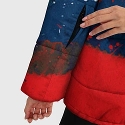 Куртка зимняя женская Триколор РФ, цвет: 3D-красный — фото 2