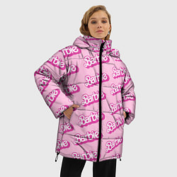 Куртка зимняя женская Barbie Pattern, цвет: 3D-черный — фото 2