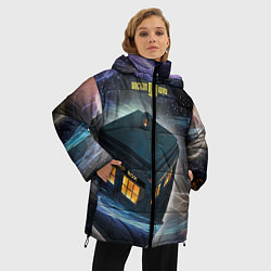 Куртка зимняя женская Police Box, цвет: 3D-черный — фото 2