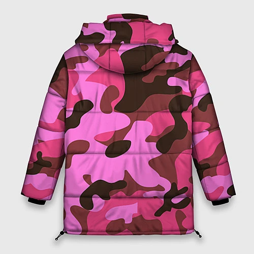Женская зимняя куртка Барби / 3D-Черный – фото 2