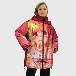 Куртка зимняя женская Ошино Шинобу, цвет: 3D-светло-серый — фото 2
